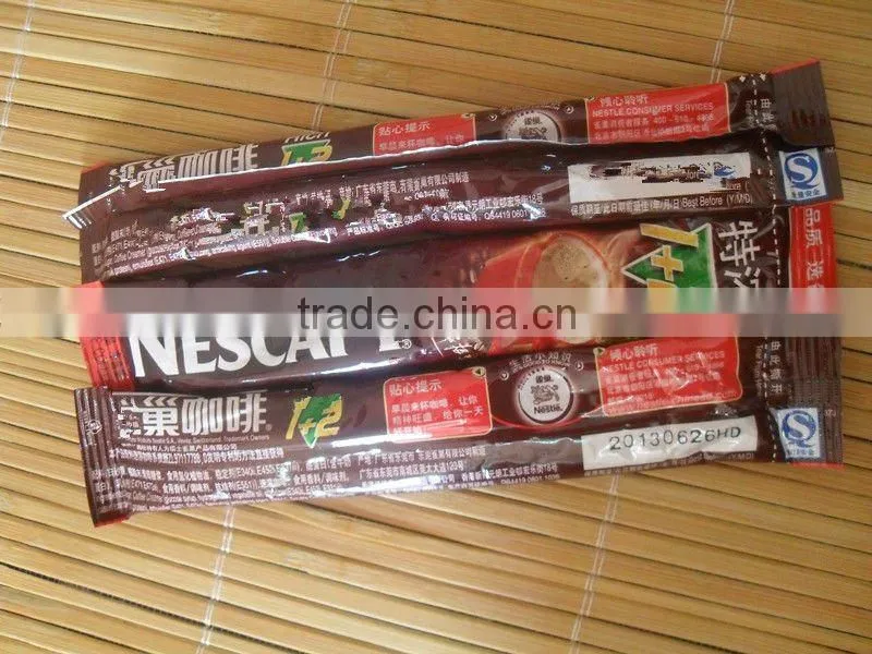 back-sealed aluminium foil slender coffee bag