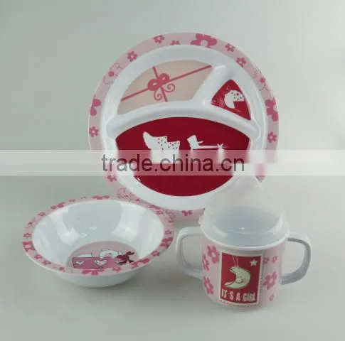 China wholesale latest style melamine dinnerware set