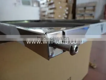 Commercial Kitchen Trolleys with Baskets,chrome wire vegetable stand basket