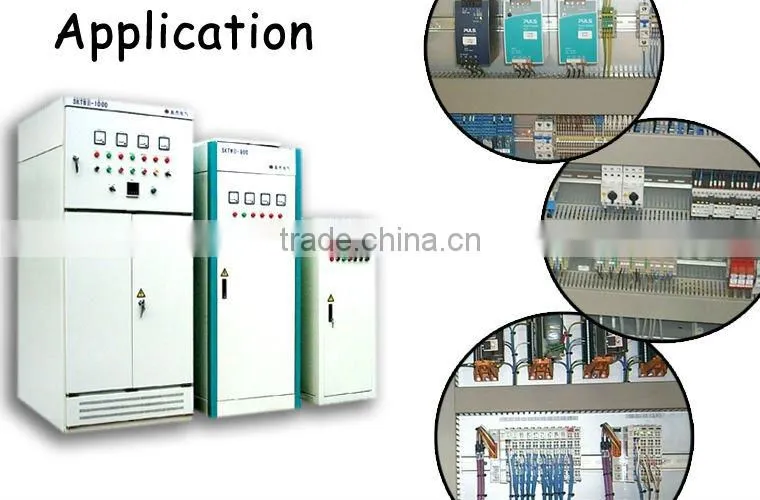 TS35/7.5mm steel slotted din mounted rail