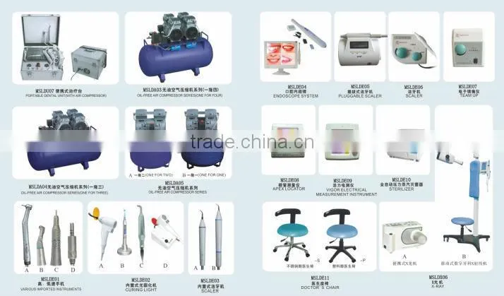 portable dental chair unit for sale (MSLDU03W)
