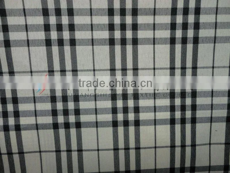 yellow cream-coloured striped yarn dyed fabric for shirt