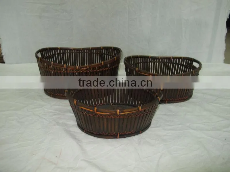 2015 New Product Rectangle Water Hyacinth Basket for Home Decoration and Furniture