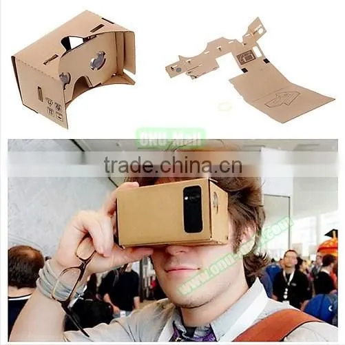 Value-added Google Cardboard 3D VR Glass Box, Virtual Reality 3D VR Video Glasses