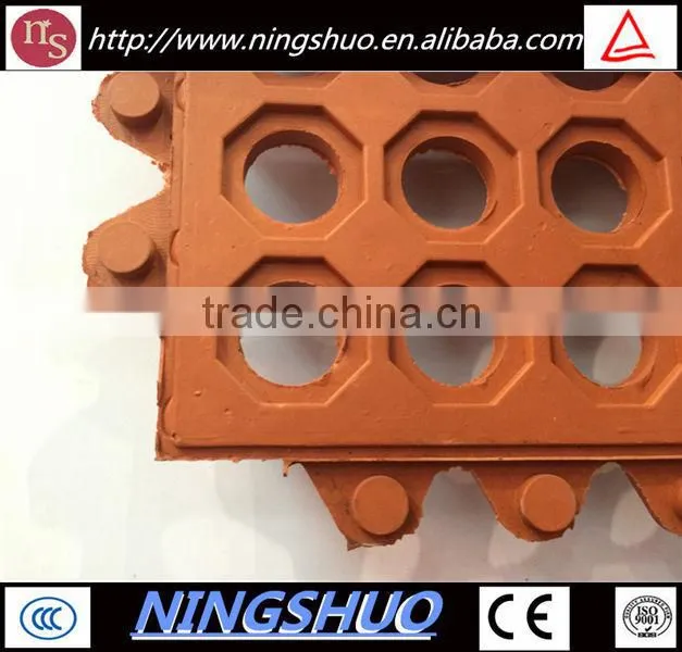 Industry supplier of anti slip durable rubber door mat
