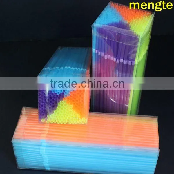 Eco-Friendly High Quality Colorful long drinking straws