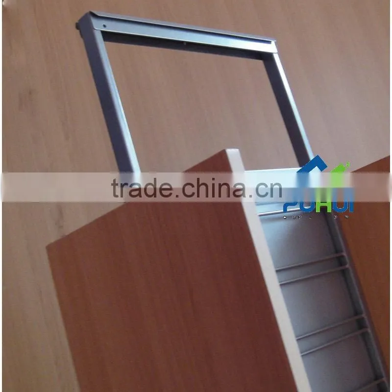 metal wood display rack