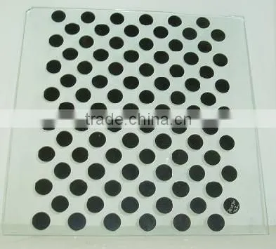 High quality silk screen glass/printed glass