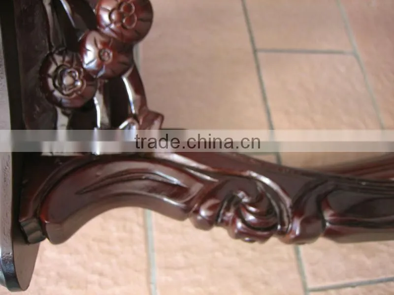 Stocking Traditional look wooden hand carved plant/flower stand stocklot furniture