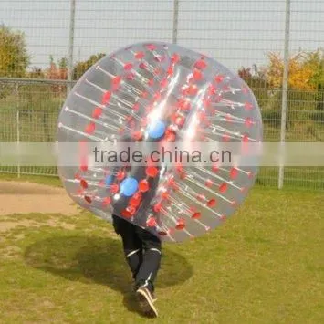 2015 New bumper ball/human soccer bubble ball/bubble football with TOP quality