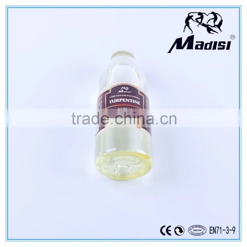 500ml transparent,odourless turpentine oil color medium