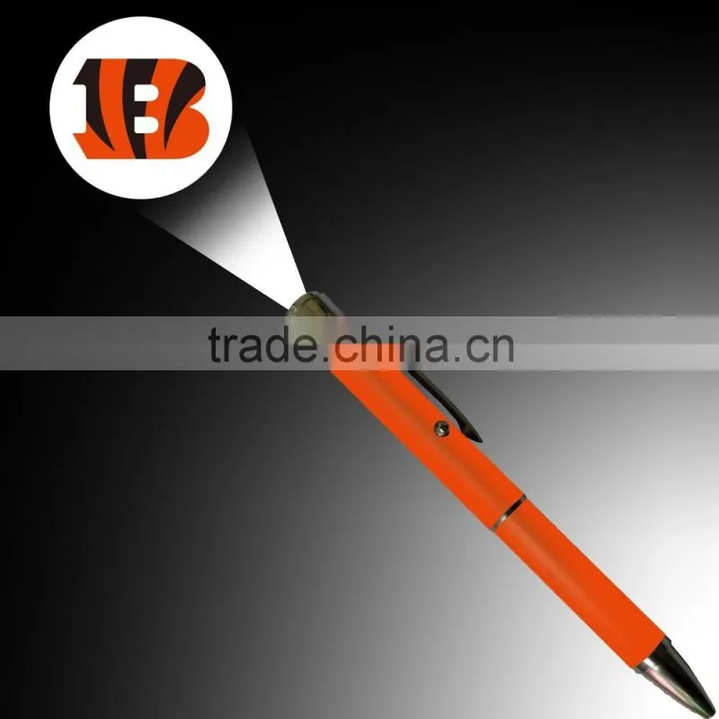 Hotsale Fashionable Metal Customized Projector Pen,Advertising Light Up Projection Pen