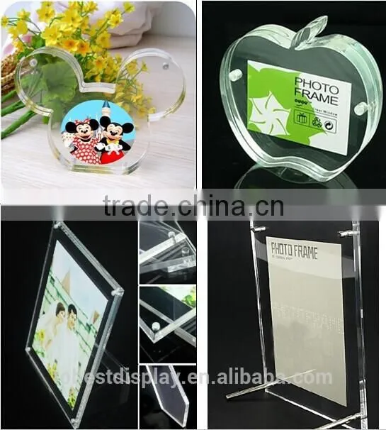 Manufacturing Custom High Quality Acrylic collage photo frame, large picture frames