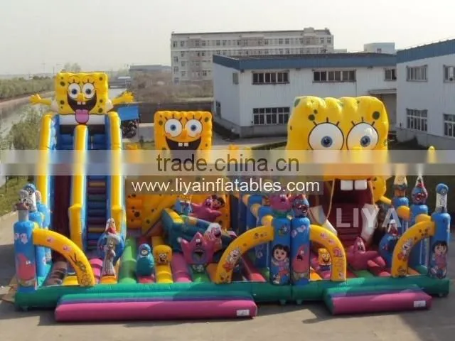 pirate amusement park,out door inflatable amusement park for kids