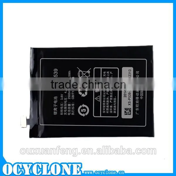 3.8v original phone battery BLP539 for OPPO X909