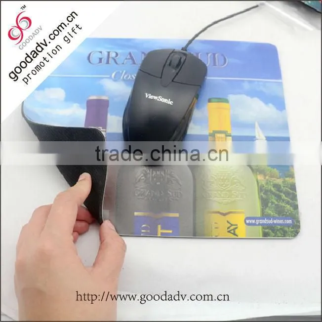 2015Hot sale eva foam mouse pad with pvc lamination