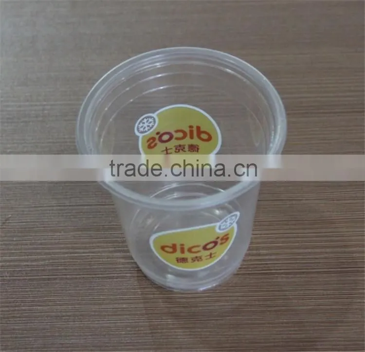 Best popular cheap and top quality custom disposable plastic cup supplied by factory T&L