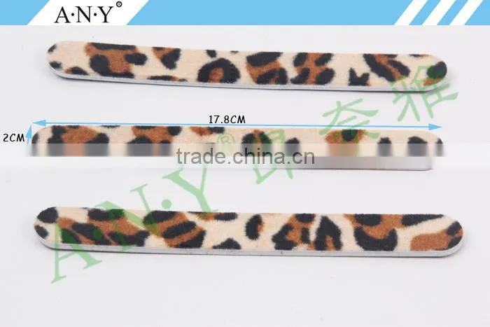 Professional Nail Art Cure Emery Board Velvet Nail Files for Manicure