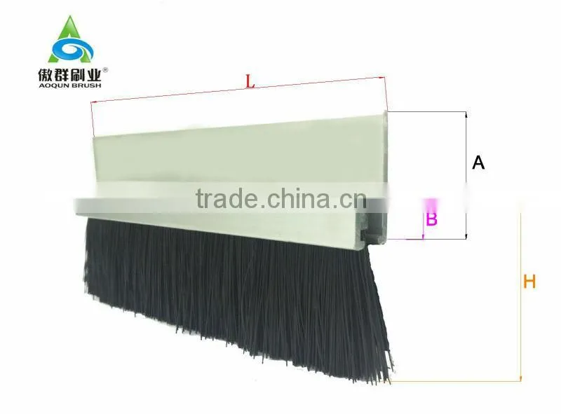 Custom strip brush -free sample