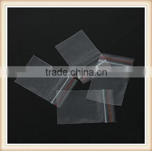 wholesale zlb-136 Jewelry Ziplock Zipped Lock Bag 7x10cm Reclosable Plastic Poly Clear Bag