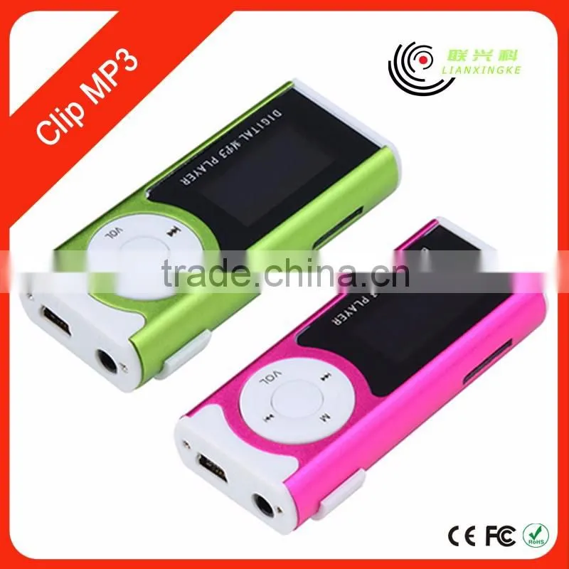 Portable radio fm mini usb stick mp3 music player Support dual eaphone