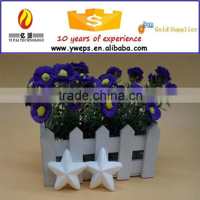 Wholesale artificial white polyfoam star model / polyfoam star for Christmas decoration