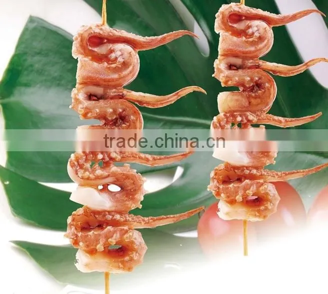 all kinds of seafood meat vegetable wear string production machine