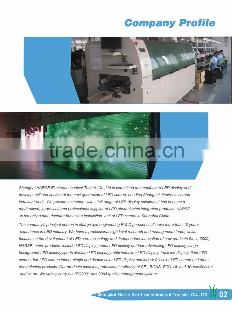 hot new products for 2016 transparent led screen with hot video player