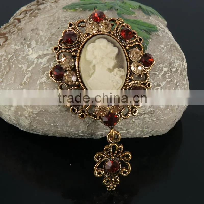 Wedding Bridal Rhinestone Crystal Brooches Antique Brooch Bouquet Pin Party