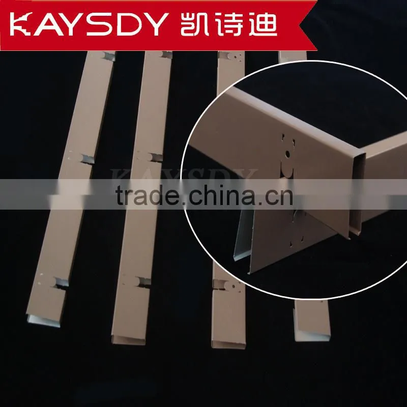 Aluminum decorative ventilation metal grille ceiling panels