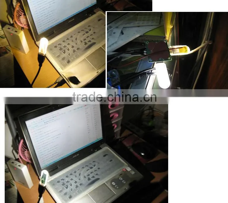 Mini USB LED Light 3 LED Portable Mini USB 3 LED USB LED lamp with high power for night light