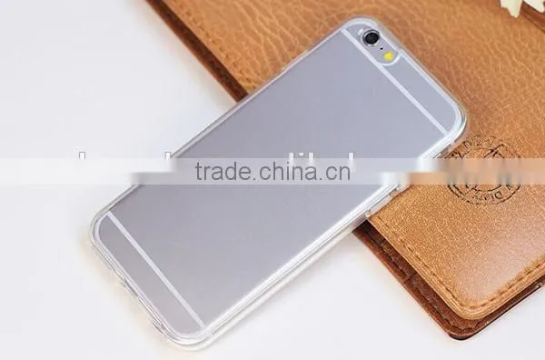 Most popular products high quality ultra thin transparent case for iphone 6