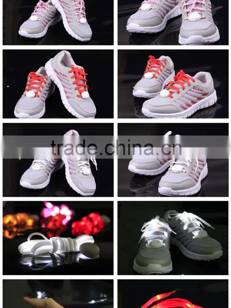 LED Flashing shoelace, LED light shoe lace for night party