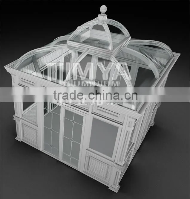 Nice Sound Insulation And Decoration Nature Aluminum Alloy Portable Sunroom