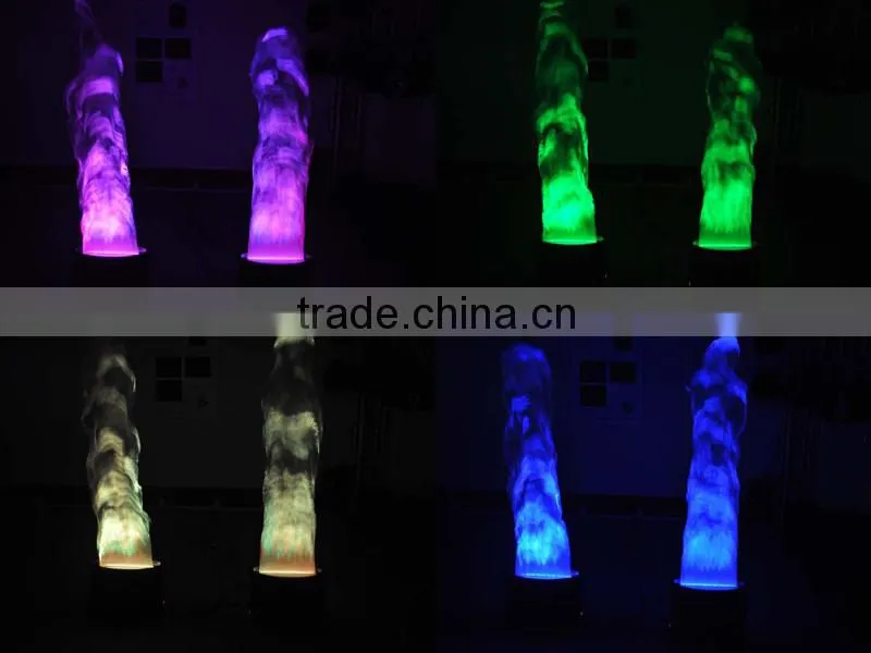 led flame light 1.8M silk cloth RGB lighting fake flame effect machine