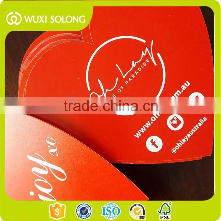 2016 new printing custom design label sticker