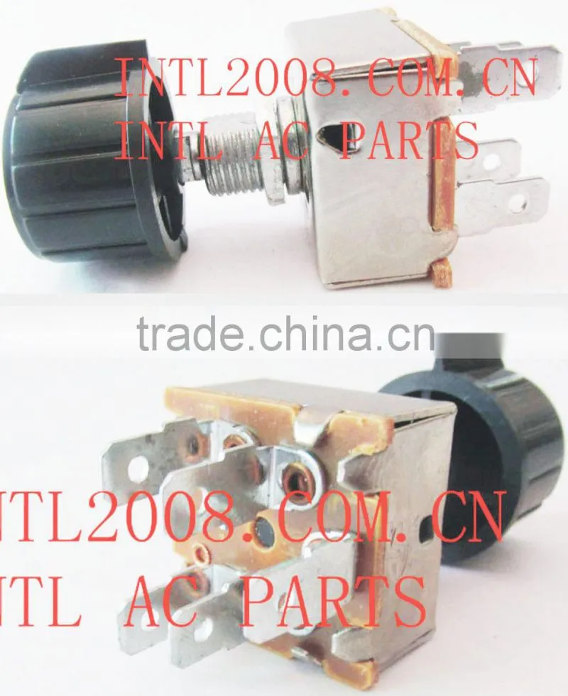 Blower switch (rotary) 5 prong hang on units 3 speed 71R1150 6516690 SW 2400C UAC ac a/c Air conditioner conditioning switch