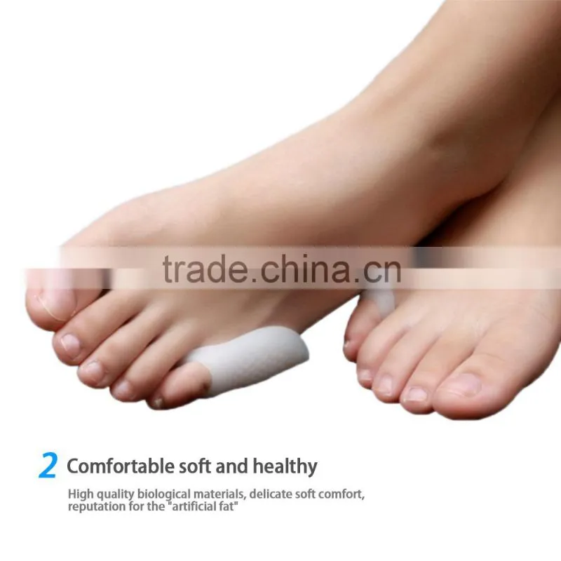 Toe space protector orthotic with silicone gel,hallux valgus orthotic for little toe