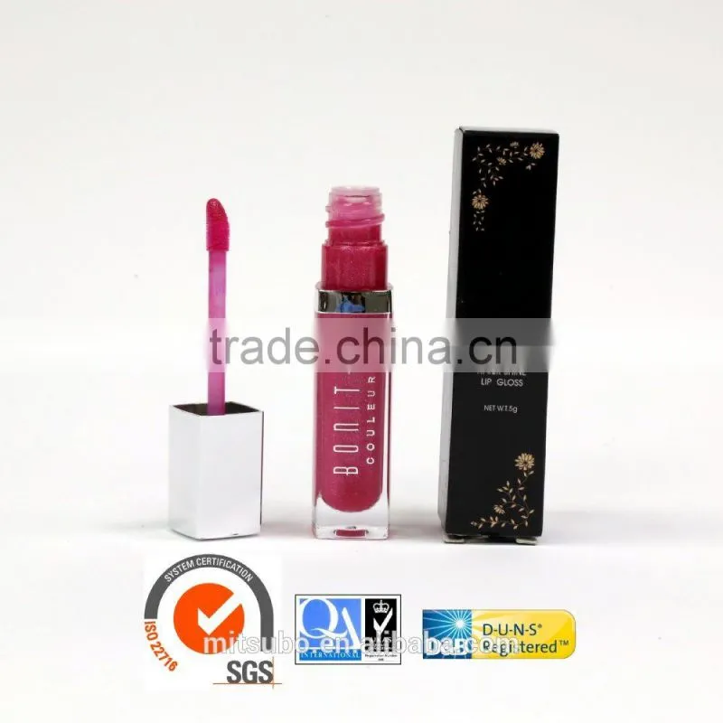 Your Logo Long Lasting Lipstick Lipgloss Trio Set