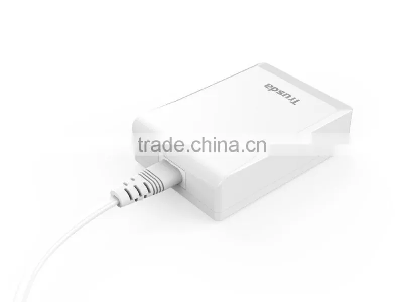 Trusda Desktop universal Portable 6 Ports USB Wall Charger with OEM Power bank Manufacturer