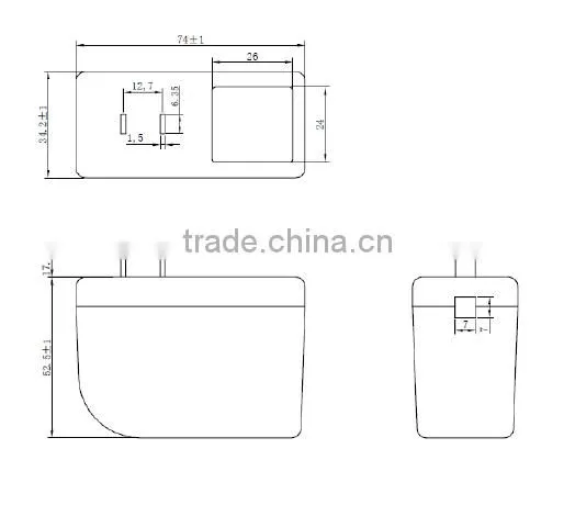 110V/220V ac dc adapter 12v 2a 2.5a current under 2500ma for cctv camera