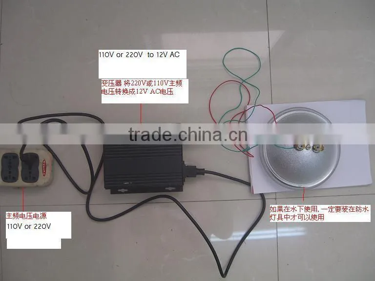 2015 led swimming pool lights hang on wall with remote control 5 year warranty