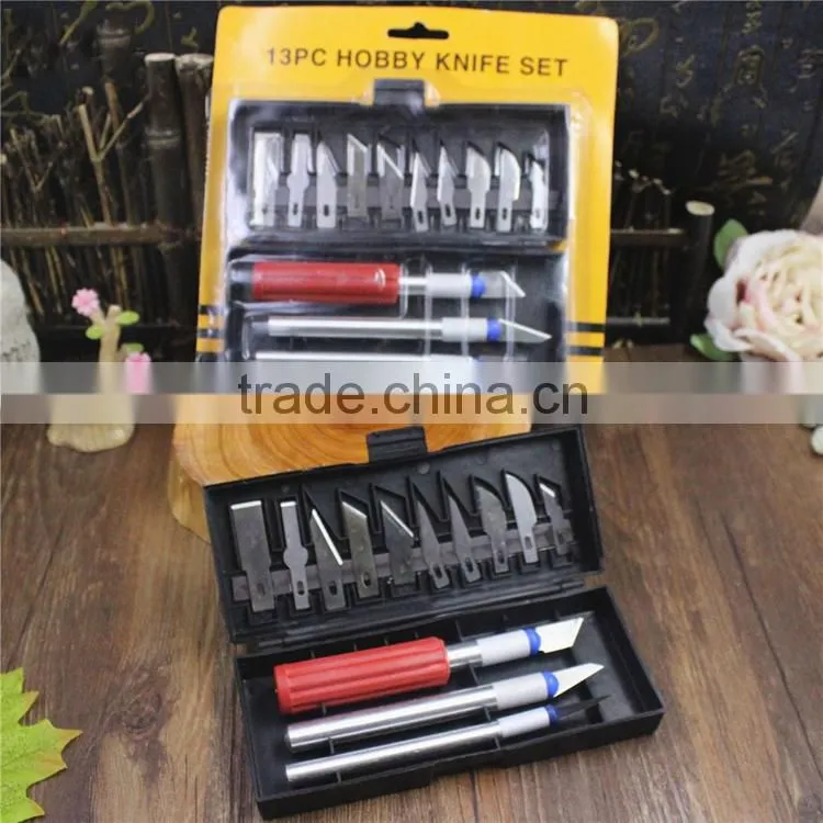 Multi- function 13 to 1 Craft knives hand tool sets