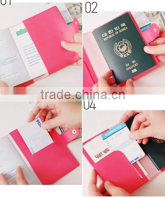 Travel Journey Passport ID Card Holder Case Cover Purse and Passport case