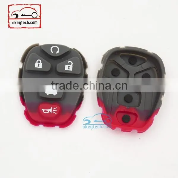High quatity buick remote key shell FCCID:KOBGT04A smart key for 4+1 button Buick key cover