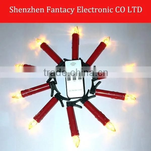 rechargeable led tape candle for christmas