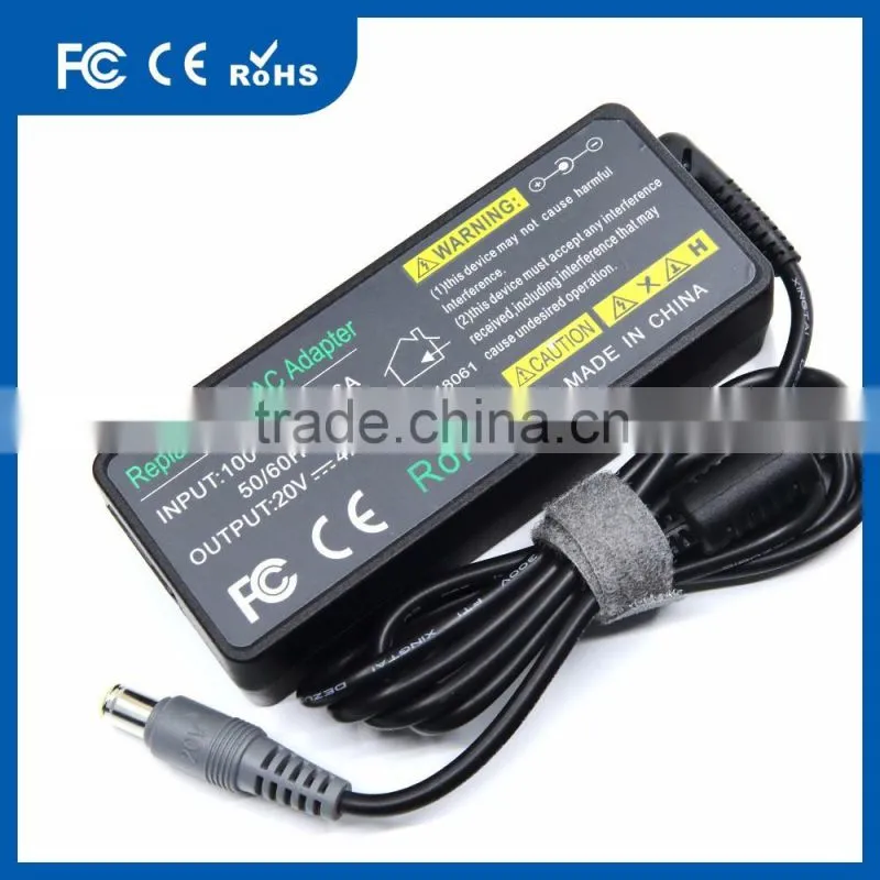 FOR Lenovo IBM notebook 20v 4.5a external battery charger power adapter charger e430c T61 t60p E40 E420 ac adapter output