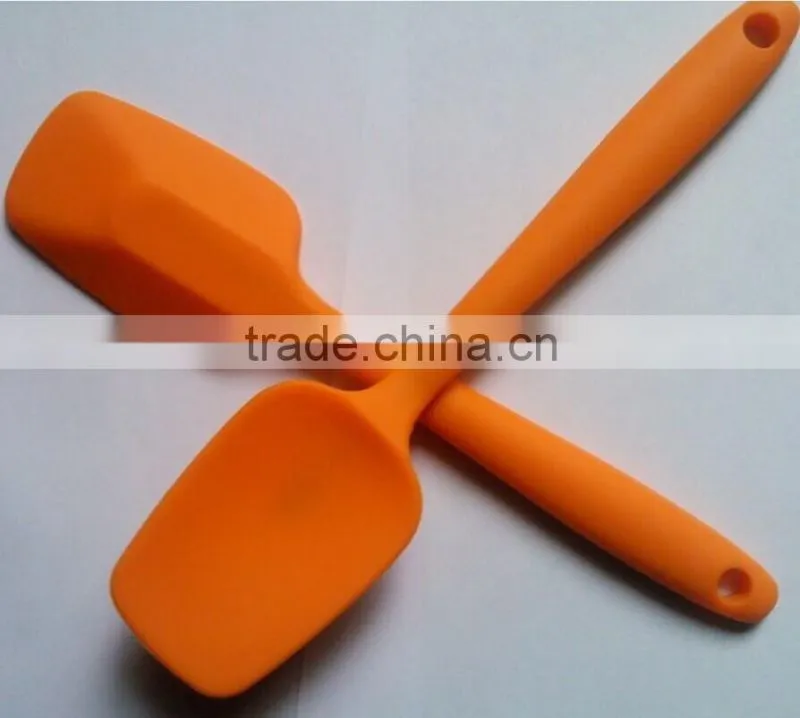 Silicone Spatula -100% Pure Food Grade Silicone Kitchen and Cooking Utensil Durable, Strong, Non-stick, Easy to Clean