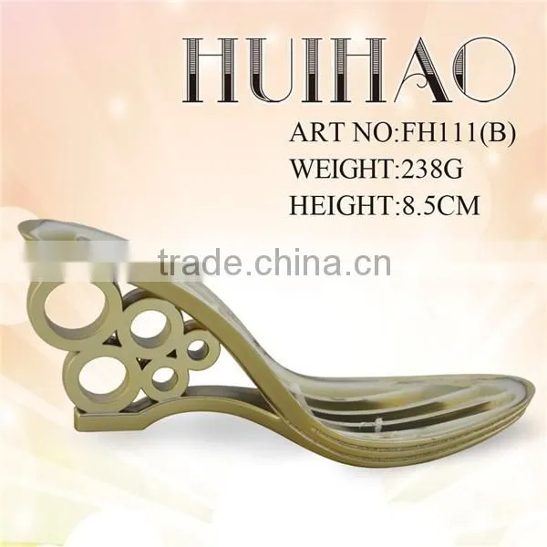 FH117 ABS high heel sole/shoe heel/shoe part