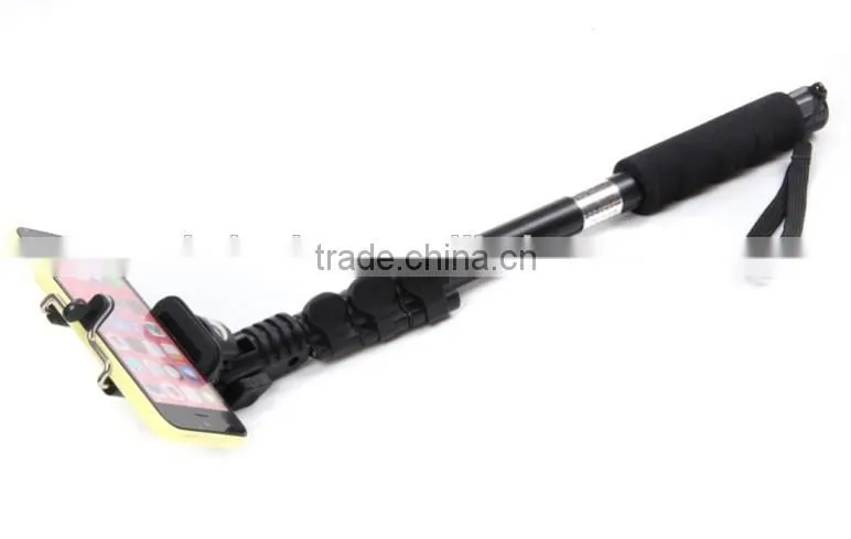 flexible extendable selfie tripod and monopod for cell phone